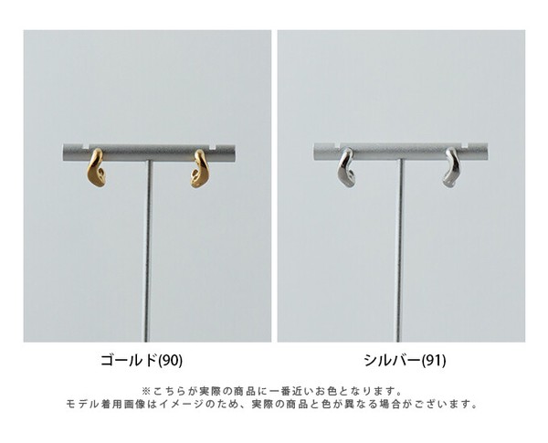 2026新作【ニュアンスフープピアス】ピアス　アクセサリー　サージカルステンレス