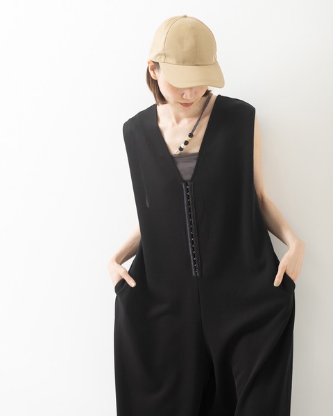 【再入荷】フロントホックルーズオールインワン【2026年 春夏】●即納品
