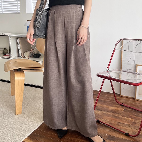 再入荷！【2026新作商品♪】タックワイドパンツ