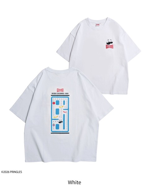 【PRINGLES】ゲーム柄Tシャツ【2026夏物】