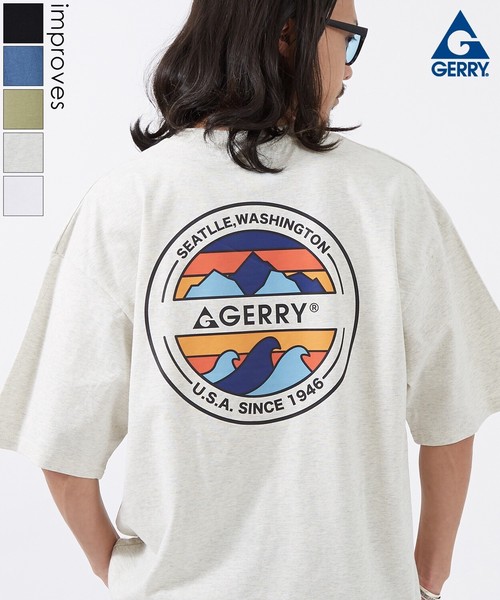 【GERRY】別注MT/WEVEサークル半袖Tシャツ