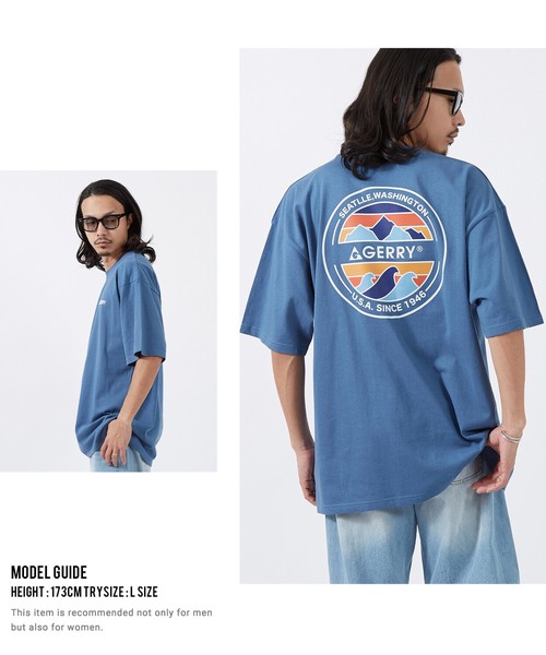 【GERRY】別注MT/WEVEサークル半袖Tシャツ