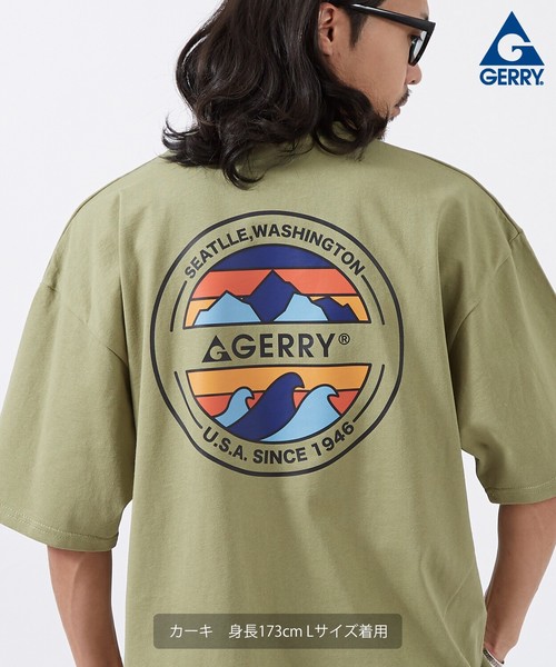 【GERRY】別注MT/WEVEサークル半袖Tシャツ