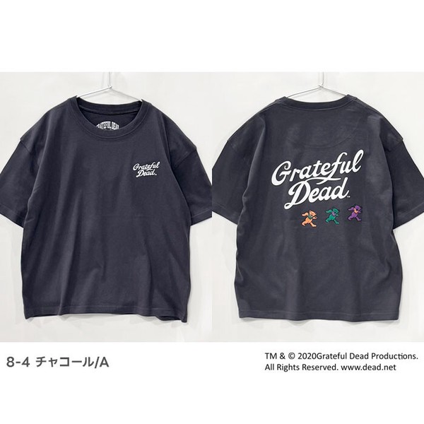 【新作】キッズ 【GRATEFUL DEAD】 オーバーサイズTシャツ「GF26-00」
