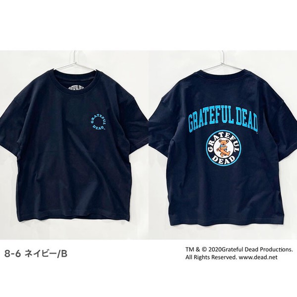 【新作】キッズ 【GRATEFUL DEAD】 オーバーサイズTシャツ「GF26-00」