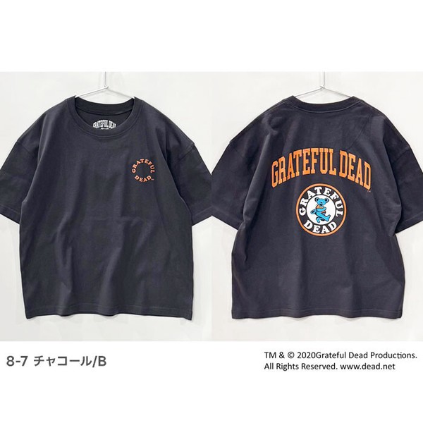 【新作】キッズ 【GRATEFUL DEAD】 オーバーサイズTシャツ「GF26-00」