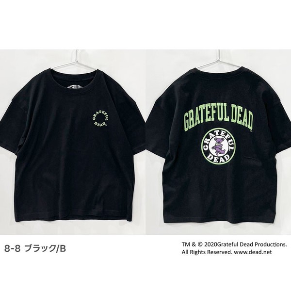 【新作】キッズ 【GRATEFUL DEAD】 オーバーサイズTシャツ「GF26-00」