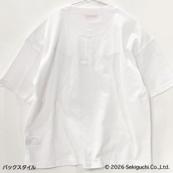 【新作】キッズ 【Monchhichi】モンチッチ転写プリント オーバーサイズTシャツ「MO26-00」