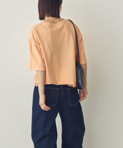 【Saltarse】プリントピグメントTシャツ
