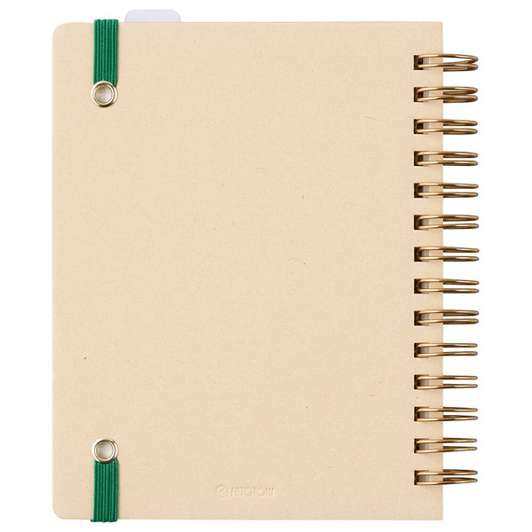 【キングジム】HITOTOKI NOTE(ヒトトキノート) リングノートタイプ パスポートサイズ サイカイ