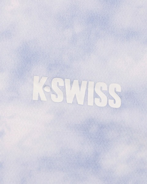 【K-SWISS/ケースイス】タイダイ柄ドルマンスリーブTシャツ2026SS新作