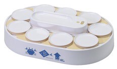 【在庫限り特価品】パール金属 D-6755 おウチで楽しい 回転寿司(ホワイト)
