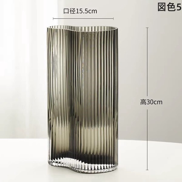 足跡モチーフ花瓶 花なしでも映えるフラワーベース リビングインテリア 芸術的造形 おしゃれ置物雑貨