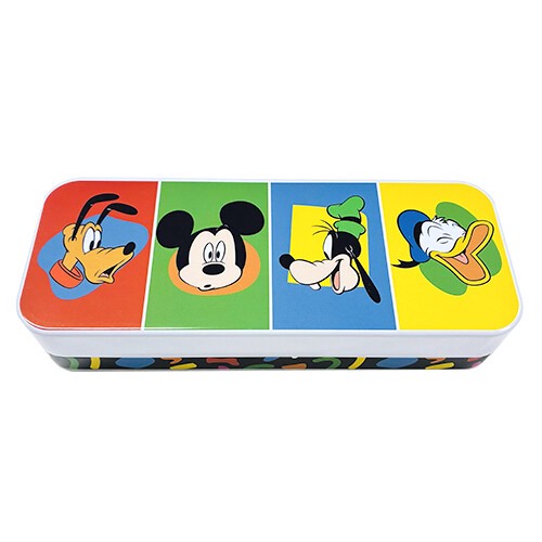 ミッキーマウス 缶ペンケース 3アソート