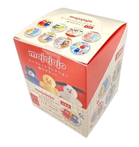 7月上旬入荷　シークレットコレクション缶マグネット8個入BOX　mojojojo