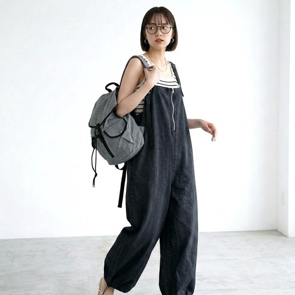 即納【2026新作】撥水チェックリュック　バッグ　鞄　春　夏　秋　冬　A4　柄　大容量　BAG