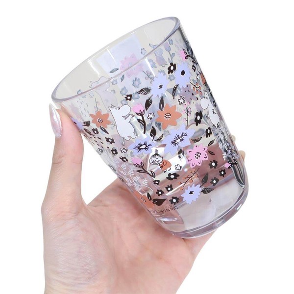 【タンブラー】ムーミン クリアタンブラー370ml PIENI ONNI ちらし