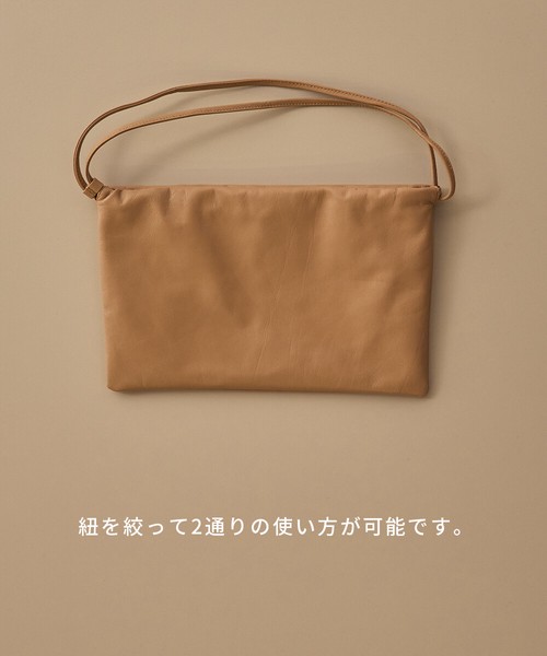 新色追加で再入荷 山羊革 ミニスクエアショルダーバッグ