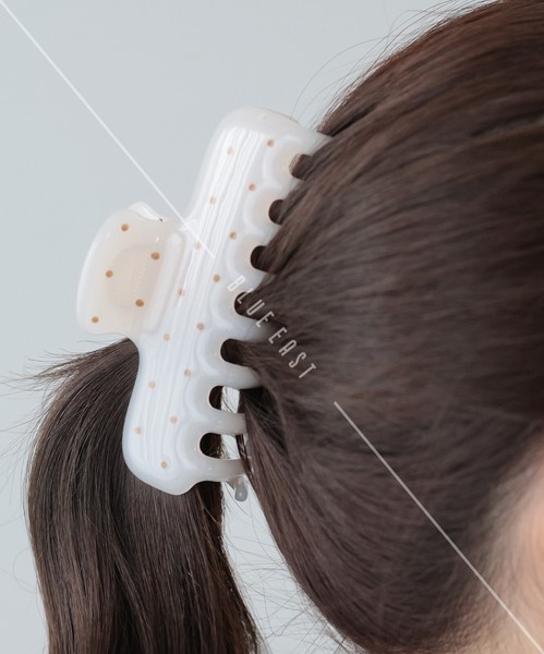2026新作【ドット＆ラメバンスクリップ】ヘアクリップ　ヘアアクセサリー　ドット　ラメ
