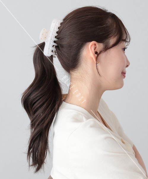 2026新作【ドット＆ラメバンスクリップ】ヘアクリップ　ヘアアクセサリー　ドット　ラメ