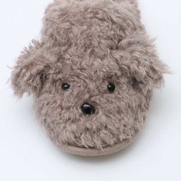 【予約商品】【2026AW新作】ファーリーパピールームシューズ　プードル　犬