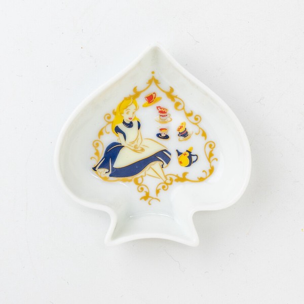 ディズニー Disney 不思議の国のアリス 小皿（アリス） 9cm 豆皿 日本製 まとめ買い ノベルティ 景品