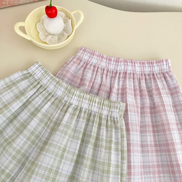 韓国スタイル 2色6サイズ シャツ パンツ 2点セット セットアップ フリル 春 夏 子供