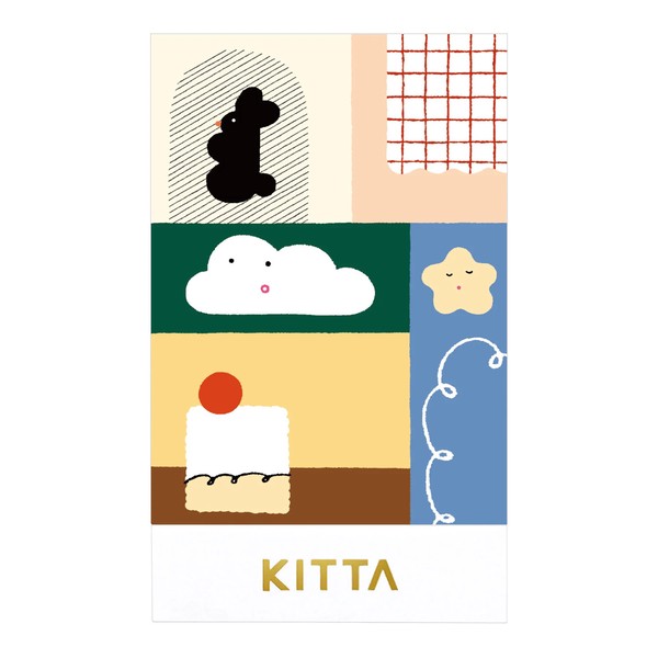 【キングジム】KITTA CLEAR(キッタ クリア) オウチ(アイコン)