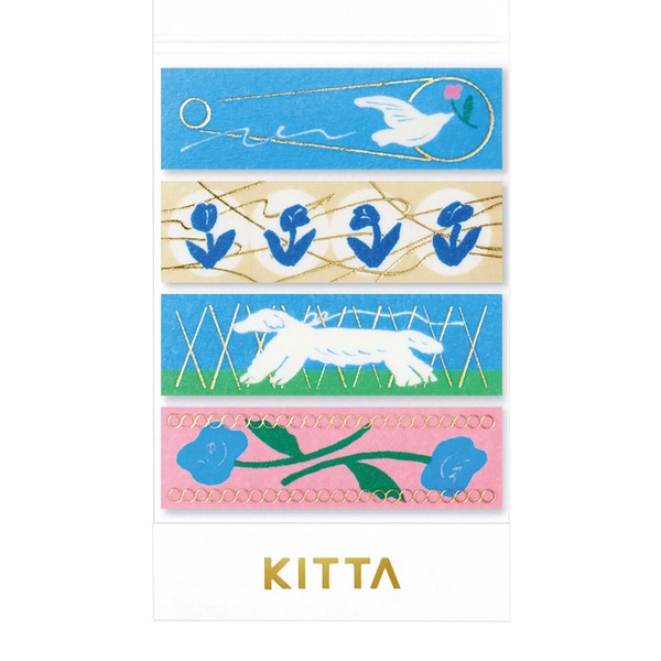 【キングジム】KITTA(キッタ) ワルツ(ゴールド箔)