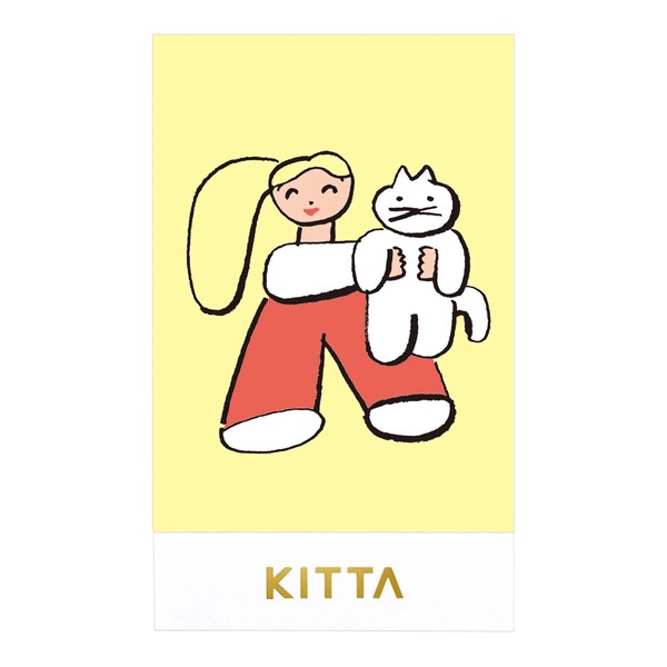 【キングジム】KITTA CLEAR(キッタ クリア) ネコトイッショ
