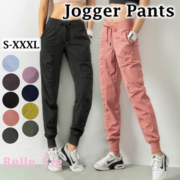 ジョガーパンツ レディース ヨガパンツ ナイロンパンツ トレーニング フィットネスウェア ジム 春夏