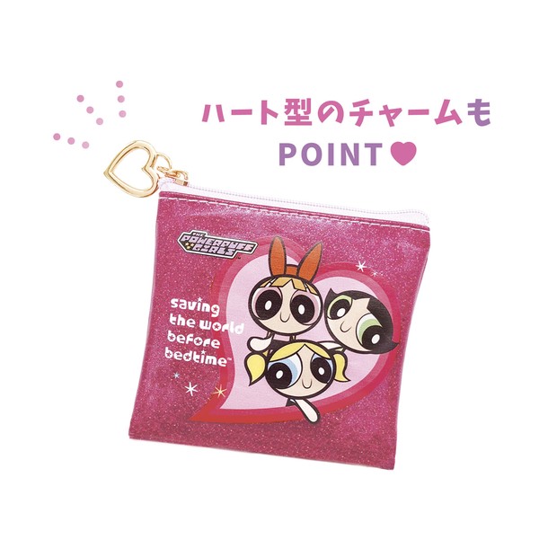 【8月入荷予定】 パワーパフガールズシークレットグリッターミニポーチ　単品（10種）