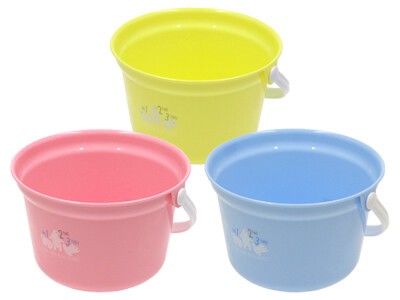 【小さくかわいい、バケツです】くまくま子供バケツ