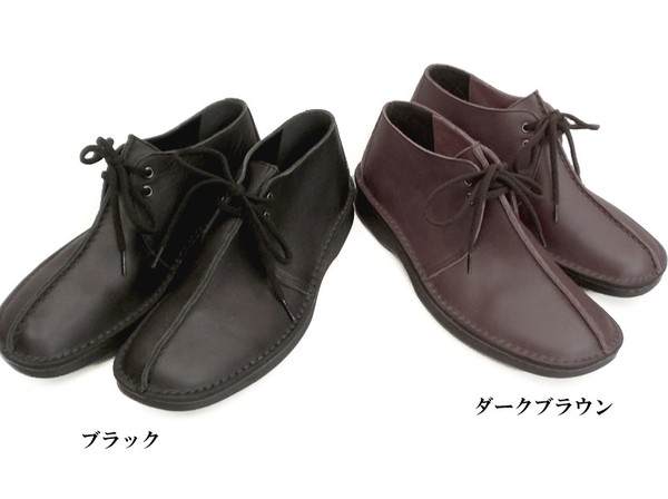INCHOLJE紳士靴　センターシーム　レザーシューズ【2色展開】-M-1007