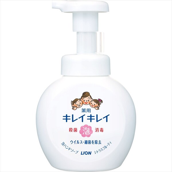 【ライオン】キレイキレイ　薬用泡ハンドソープ　ポンプ【ハンドソープ】