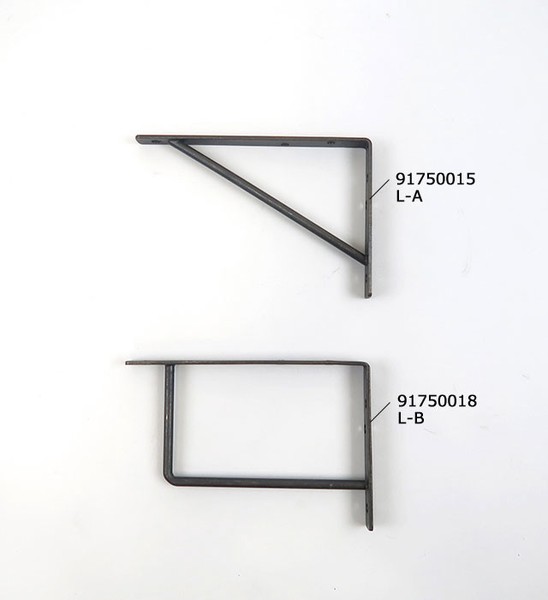 アンティークアイアンブラケットL　2タイプ DIY