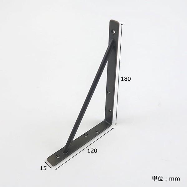 アンティークアイアンブラケットL　2タイプ DIY