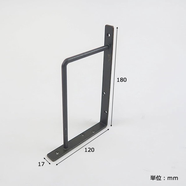 アンティークアイアンブラケットL　2タイプ DIY