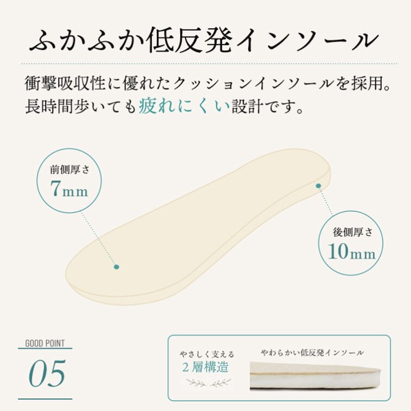 【joy walker PLUS】サイドゴア スリッポン 5色　＃CA201