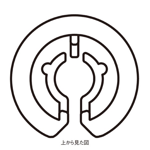50個 丸軸用サイズチップ スリムタイプ