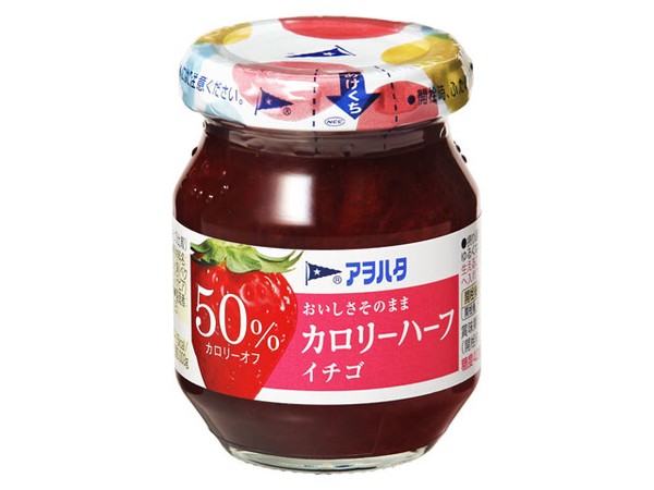 アヲハタ カロリーハーフ イチゴ 150g x12 【ジャム・はちみつ】