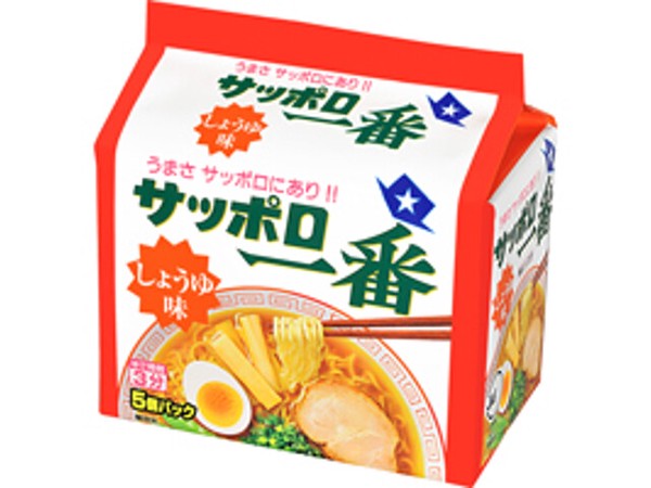 サッポロ一番 醤油ラーメン 5食 x6 【ラーメン】