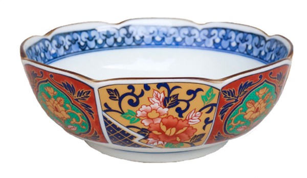 金彩古伊万里【美濃焼　煮物鉢　盛鉢　日本製　　陶器】ヤマ吾陶器
