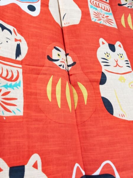 《定番》【カヤ】日本の民芸 長暖簾