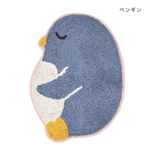 マット おねむり＜マット/アニマル/ペンギン/ラッコ/アザラシ/カワウソ＞