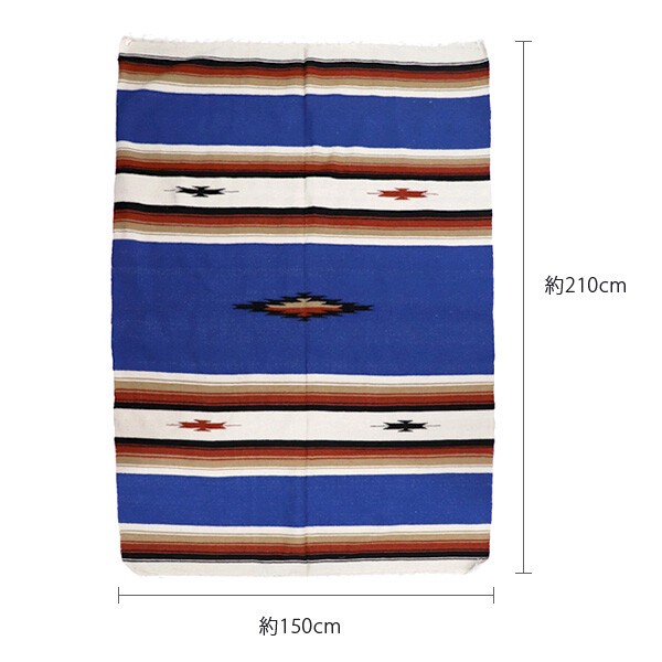 エルパソサドルブランケット【el paso saddleblanket】Diamond Center Blankets ブランケット ネイティブ柄