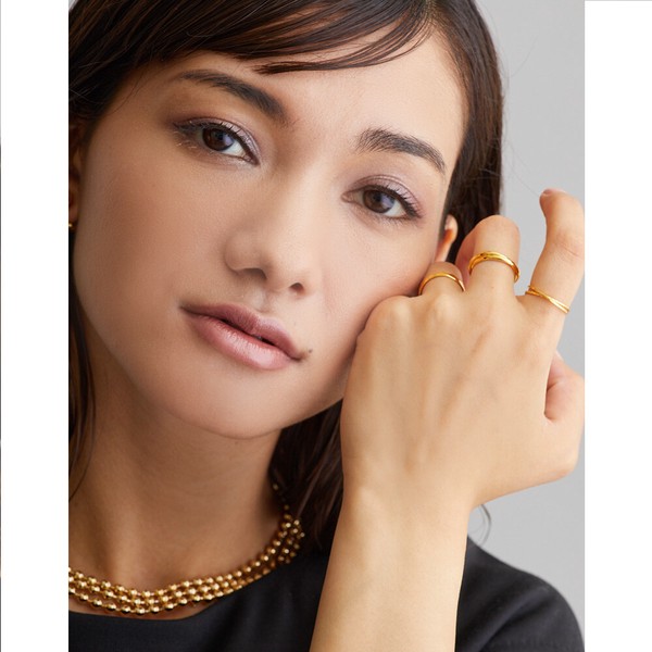 日本製 ジュエリー リング 指輪 ニッケルフリー ワイド メタル rg-n23 レディース