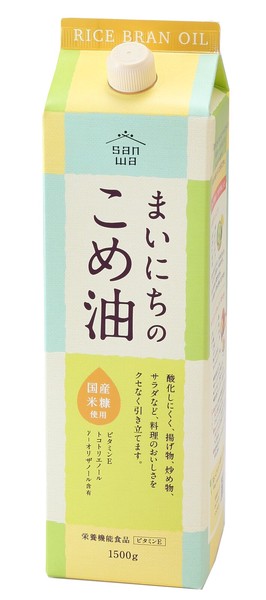 まいにちのこめ油 1500g 紙パック