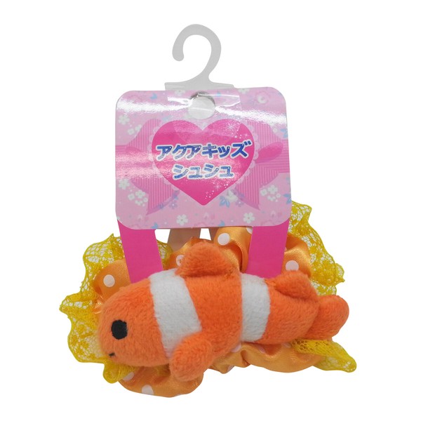 【 50％OFF SALE 】アクアキッズ　シュシュ　クマノミ　ぬいぐるみ