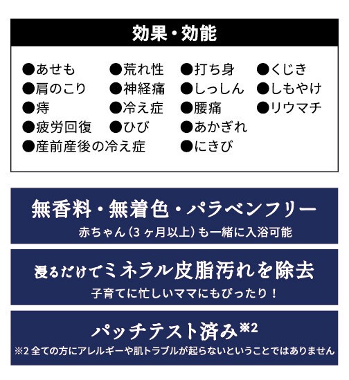 薬用入浴剤（重炭酸）【アンドグッドナイト】快眠・睡眠